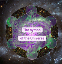 Загрузить изображение в средство просмотра галереи, Ожерелье Metatron Cube с сакральной геометрией. Ювелирные изделия для мужчин и женщин. Символ Вселенной. Метафизическое ожерелье