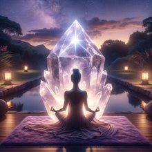 Load image into Gallery viewer, Manifest your dreams with crystals. Intention Crystal activation practice. Charge your crystal with your divine desire ( Video file)
