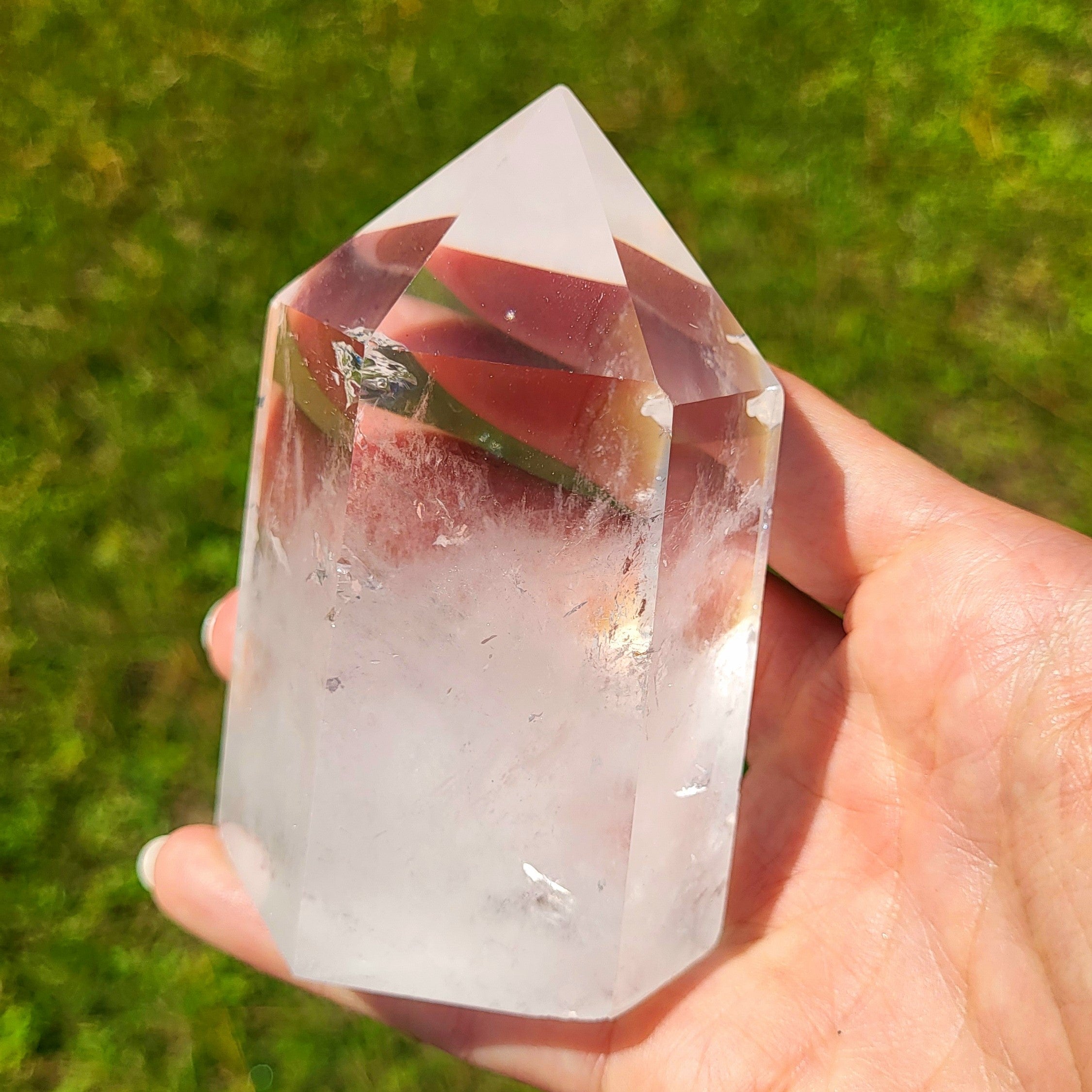 Bacchetta Di Quarzo Terahertz Naturale - Forma Obelisco, Circa 80g, Per Reiki E Collezione | Pietra Curativa - Foto 10