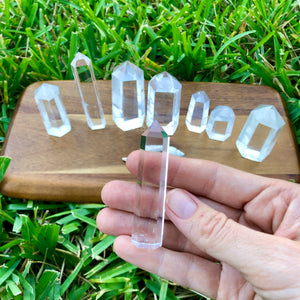 Best Purity Clear Quartz Obelisk. AAA Purity healing meditation crystals. Reiki healing witchcraft crystals. All chakras crystal