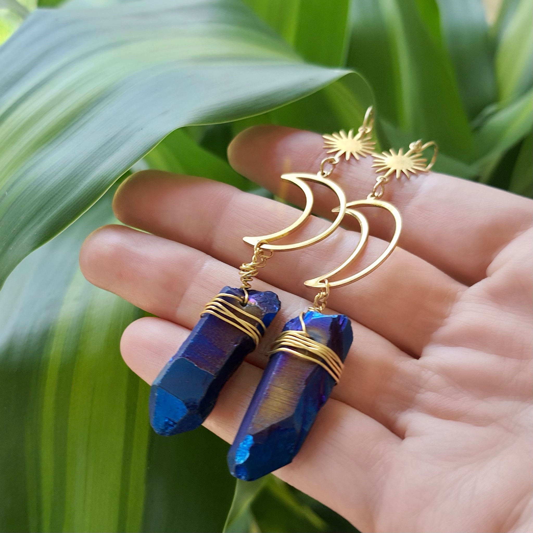 Angel Aura Stud Earrings – One Tribe Jewelry
