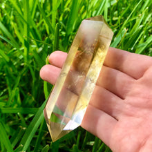 Load image into Gallery viewer, Natural Citrine Crystal Double Terminated. Smoky Citrine Healing Crystals. Manipura Chakra, Abundance Crystals, Attract Wealth and Money
