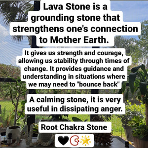 Натуральные бусины LAVA Rock STONE мала 108 шт. Камень корневой чакры. Мала для медитации и духовных практик