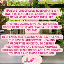 Load image into Gallery viewer, 3.2 LB Madagascar Rose Quartz Point Obelisk. Crystal of love, Heart Chakra, Home décor crystals, meditation
